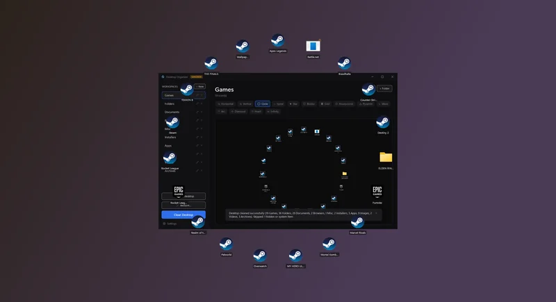 Launcher overlay