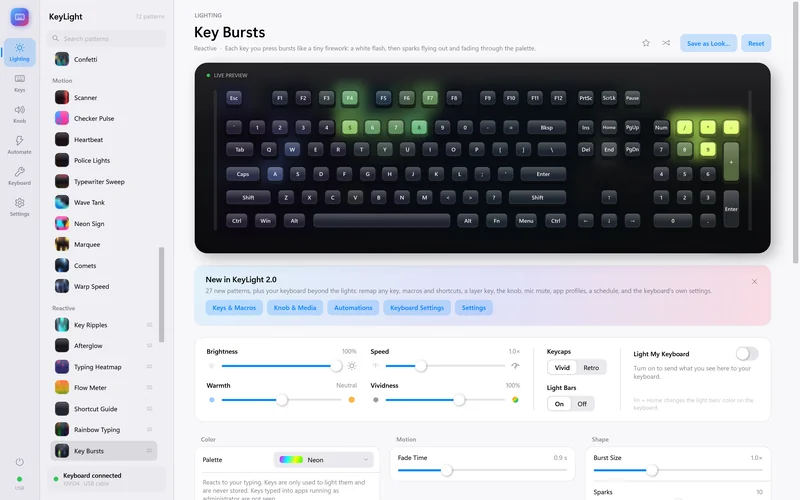 Key Bursts