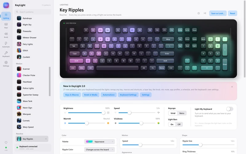 Key Ripples