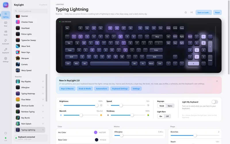 Typing Lightning