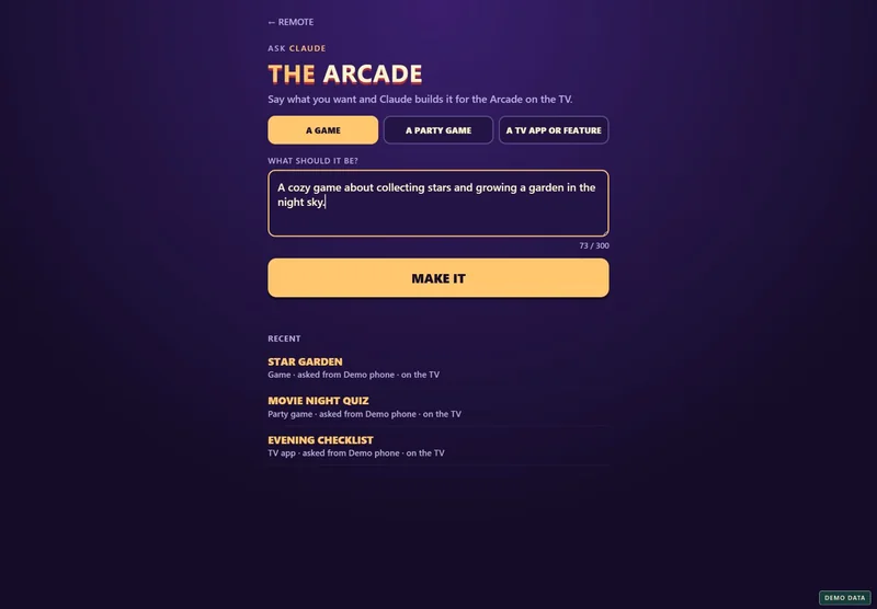 An idea for the Arcade