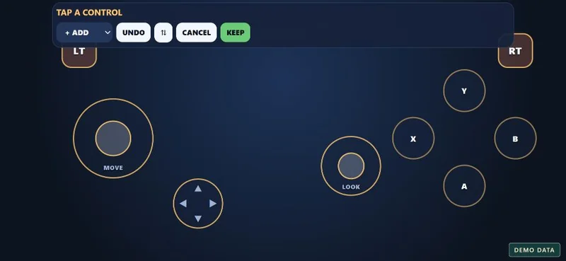 Arrange your controls